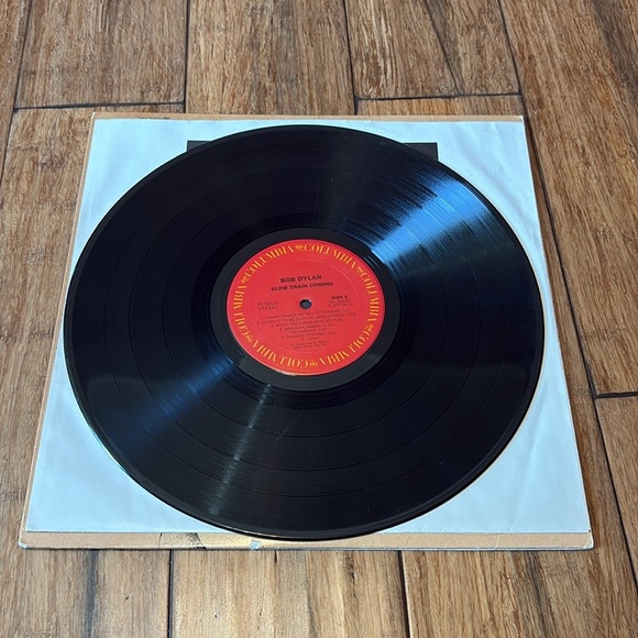 Bob Dylan Slow Train Coming Vinyl Record LP 1979 CBS Records - Picture 7 of 9